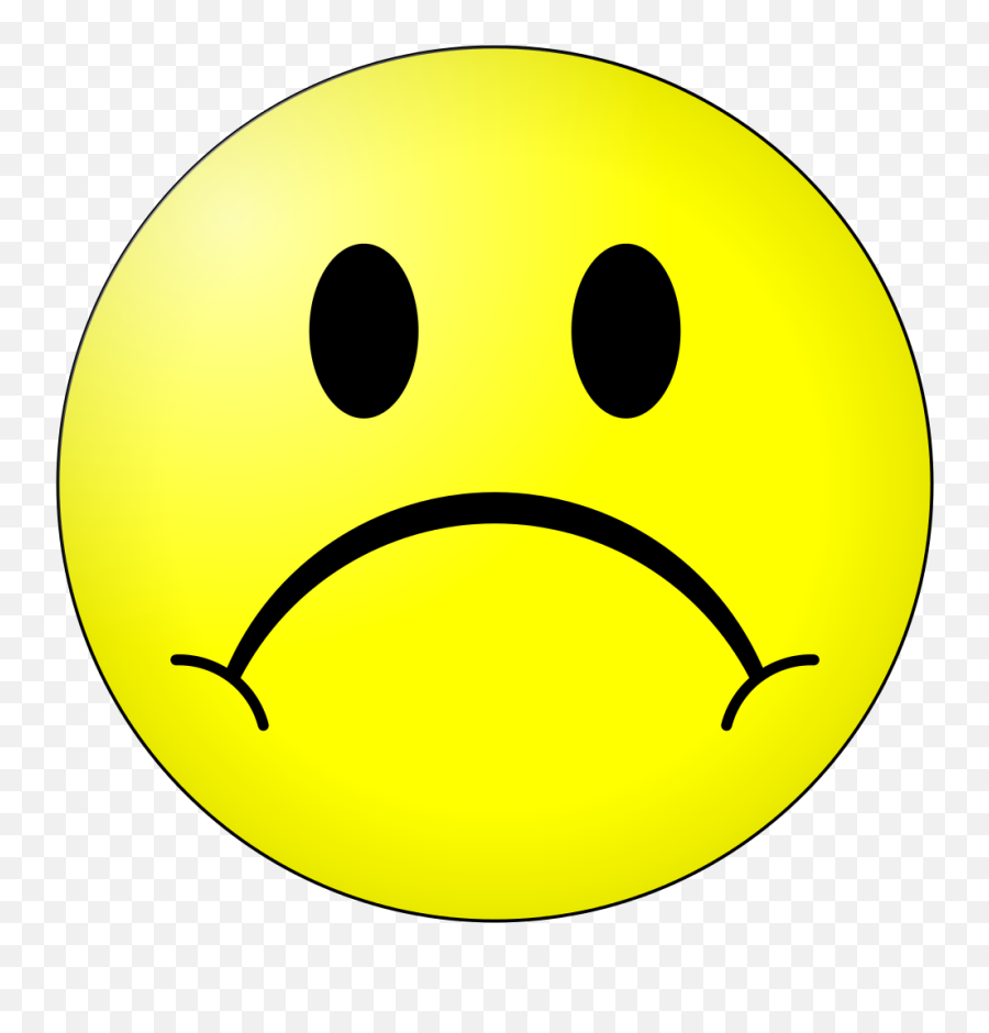 The Problem Was Mine In This Social - Yellow Sad Face Black Background Emoji,Social Media Clipart
