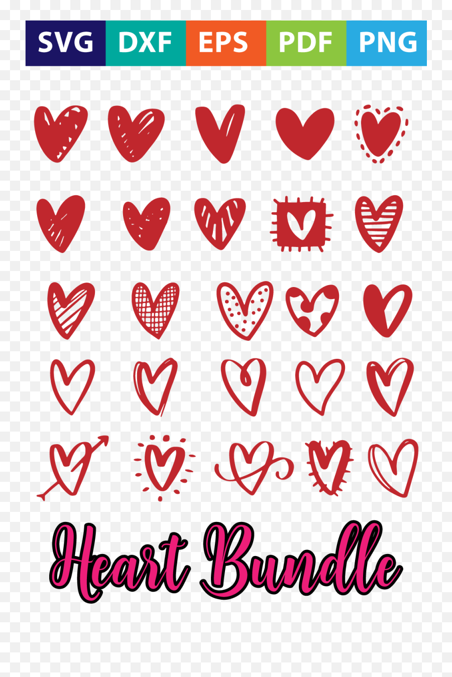 Heart Bundle Svg In 2021 How To Draw Hands Heart Hands - Girly Emoji,Hand Drawn Heart Png