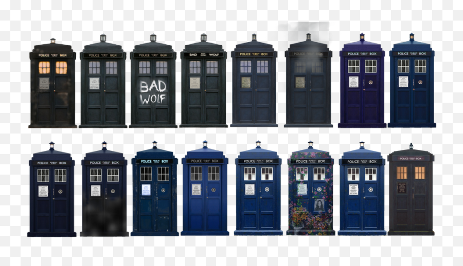 Doctor Who Tardis Png - Modern Tardis Emoji,Tardis Png