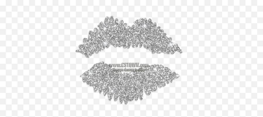 Bling Kiss U0026 Lips Hotfix Glitter Iron - On Transfer Motif Solid Emoji,Kiss Lips Png