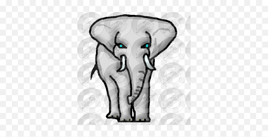 Elephant Picture For Classroom Therapy Use - Great Elephant Hyde Emoji,Elephants Clipart