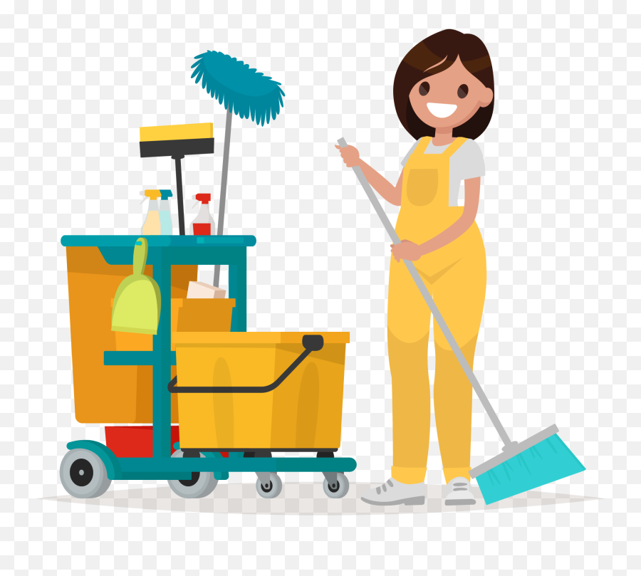 Clean Clipart Service Staff Picture 367222 Clean Clipart - Cleaner Clipart Emoji,Cleaning Clipart