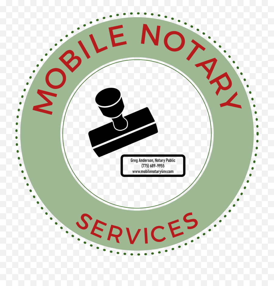Mobile Notary Services - Logo Mobile Notary Public Emoji,Notary Public Logo