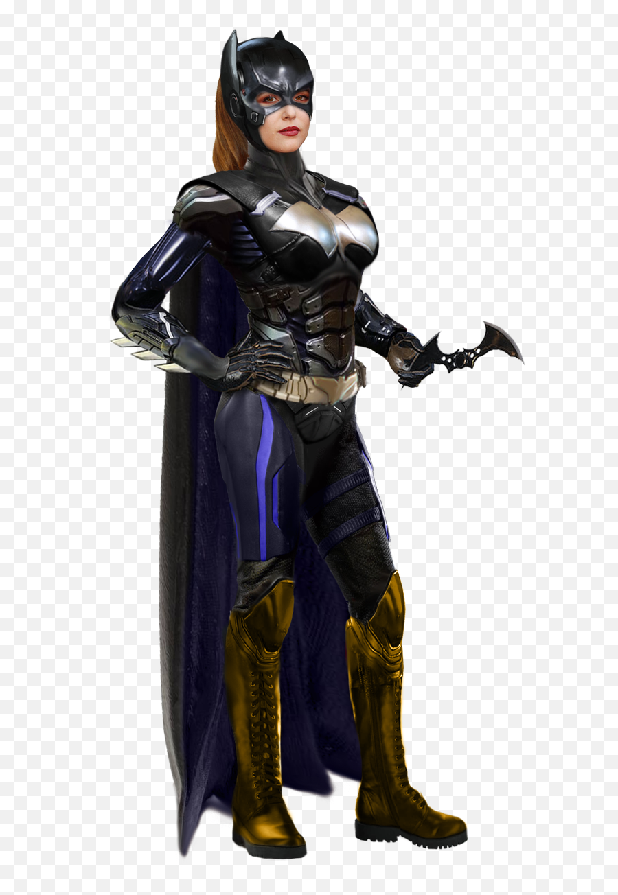 Model Alexandra Corneille In Batgirl Costume - Codeflare Emoji,Batgirl Logo Template