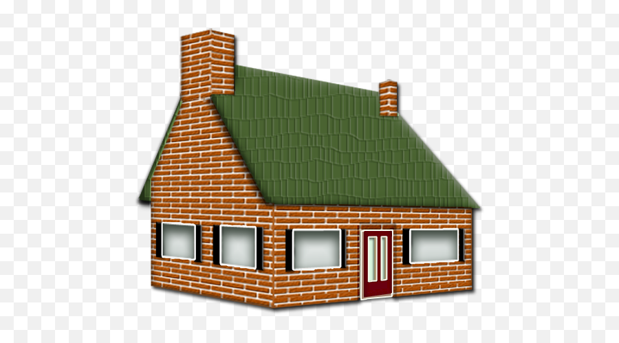 Free Brick House Clipart - Clip Art Library Emoji,Brick Wall Background Clipart
