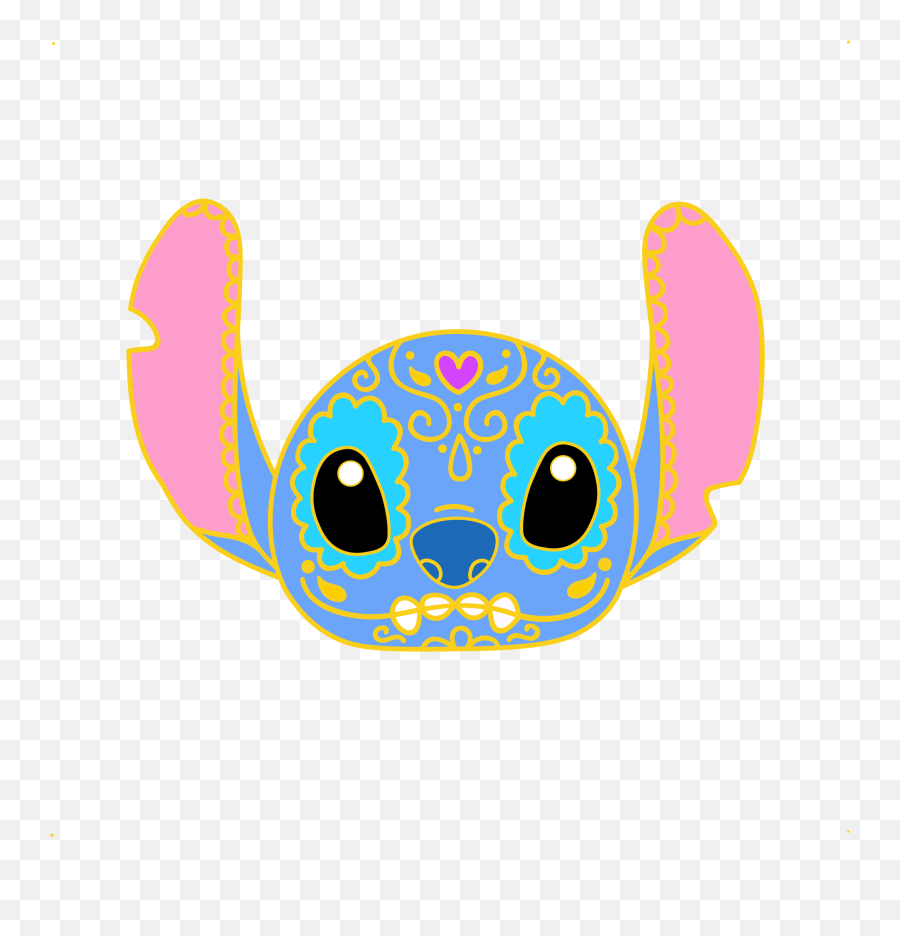 Cute Sugar Skull Pin Banner Free - Dot Emoji,Sugar Skull Clipart