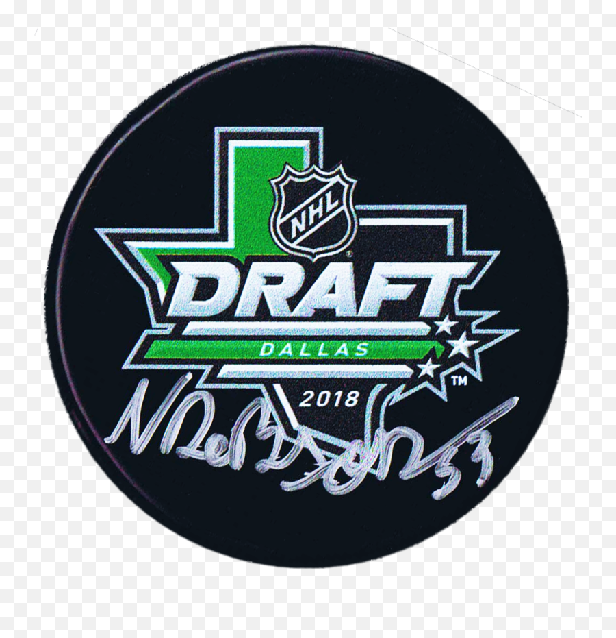 Download Noah Dobson New York Islanders Autographed 2018 Nhl - Nhl Draft Emoji,Islanders Logo