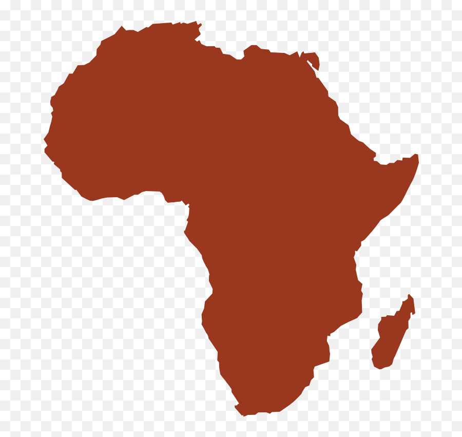 Africa - Transparent African Map Png Emoji,Africa Clipart