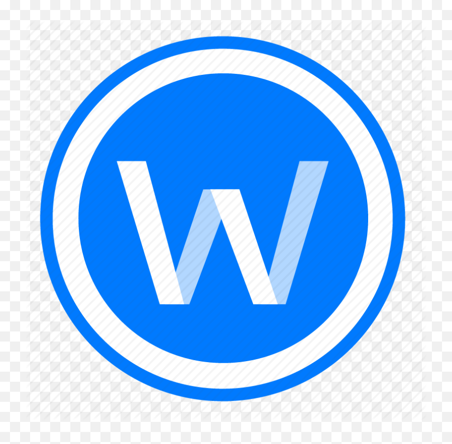 Microsoft Office Word Icon - Icon Word Flat Circle Emoji,Microsoft Office Logo