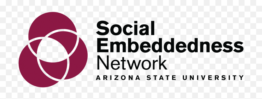 2020 Asu Social Embeddedness Network Conference Communityasu - Vertical Emoji,Arizona State University Logo