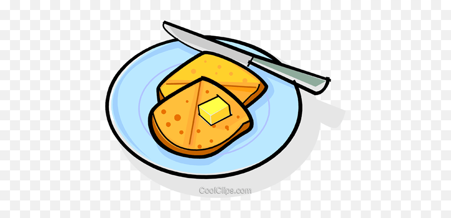 Slices Of Toast Royalty Free Vector - Slices Of Toast Clipart Emoji,Toast Clipart