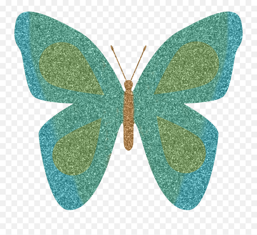 Free Glitter Butterfly Clipart - Glittery Butterfly Clipart Emoji,Butterfly Clipart