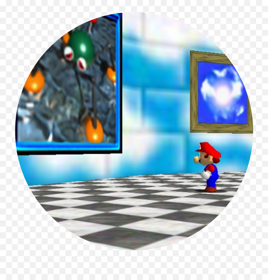 This Super Mario 64 Level Freaks People - Super Mario 64 Gameplay Emoji,Super Mario 64 Logo