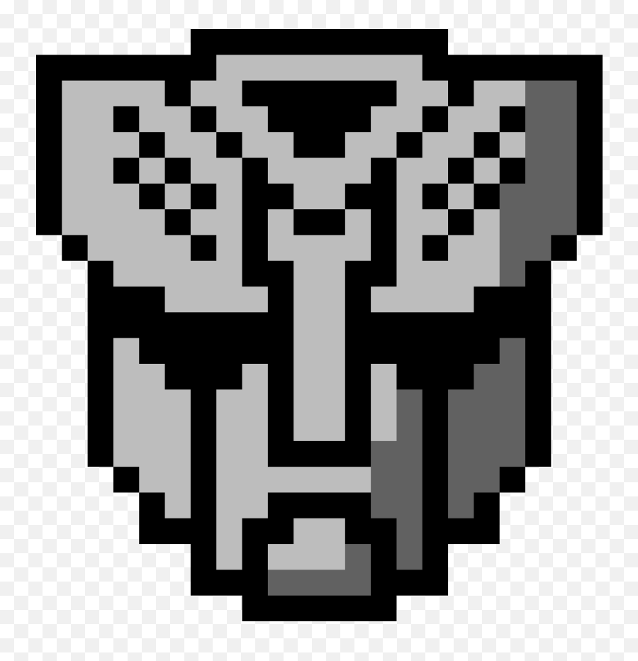 Autobots Transparent Transparent Autobots Logo Png - Logo Autobot Pixel Art Emoji,Decepticon Logo