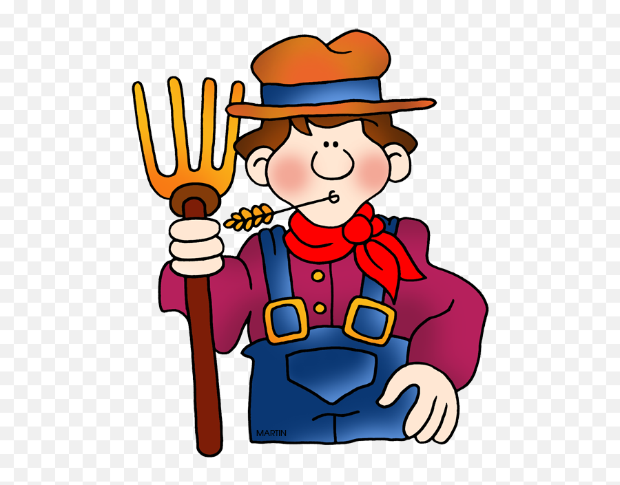 Farmer Clipart Png Png Image With No - Transparent Farmer Clipart Emoji,Farm Clipart