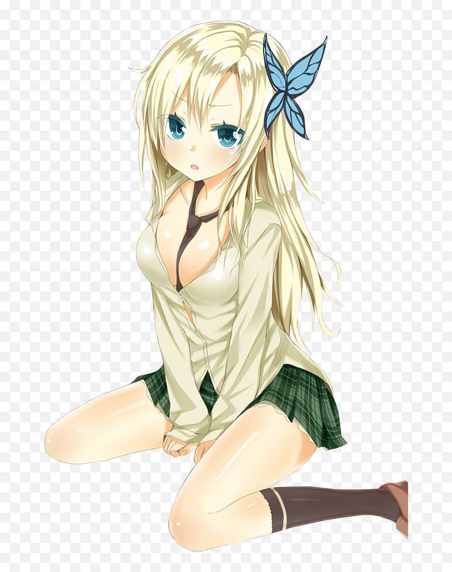 Sexy Anime Girl Transparent Background - Transparant Sexy Anime Girl Emoji,Hot Anime Girl Png