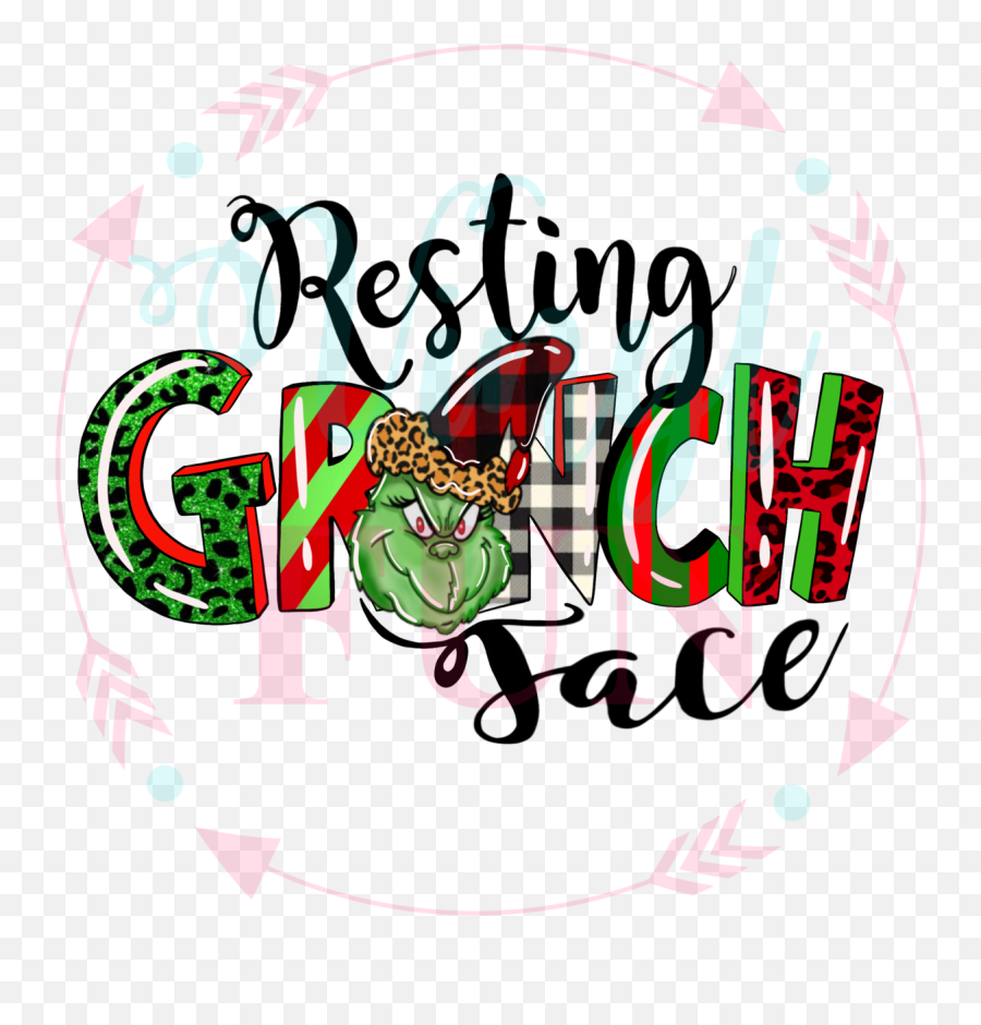 Resting Grinch Face - Language Emoji,Grinch Face Png