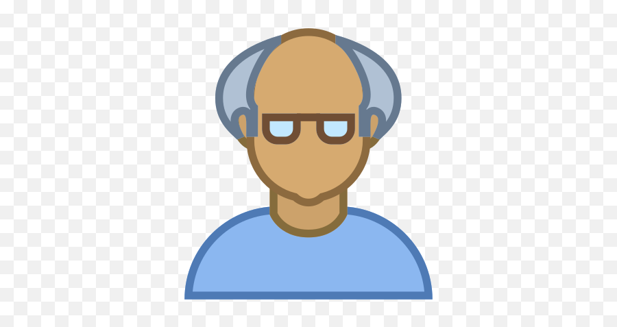 Person Old Male Skin Type 5 Icon Emoji,Old Person Png