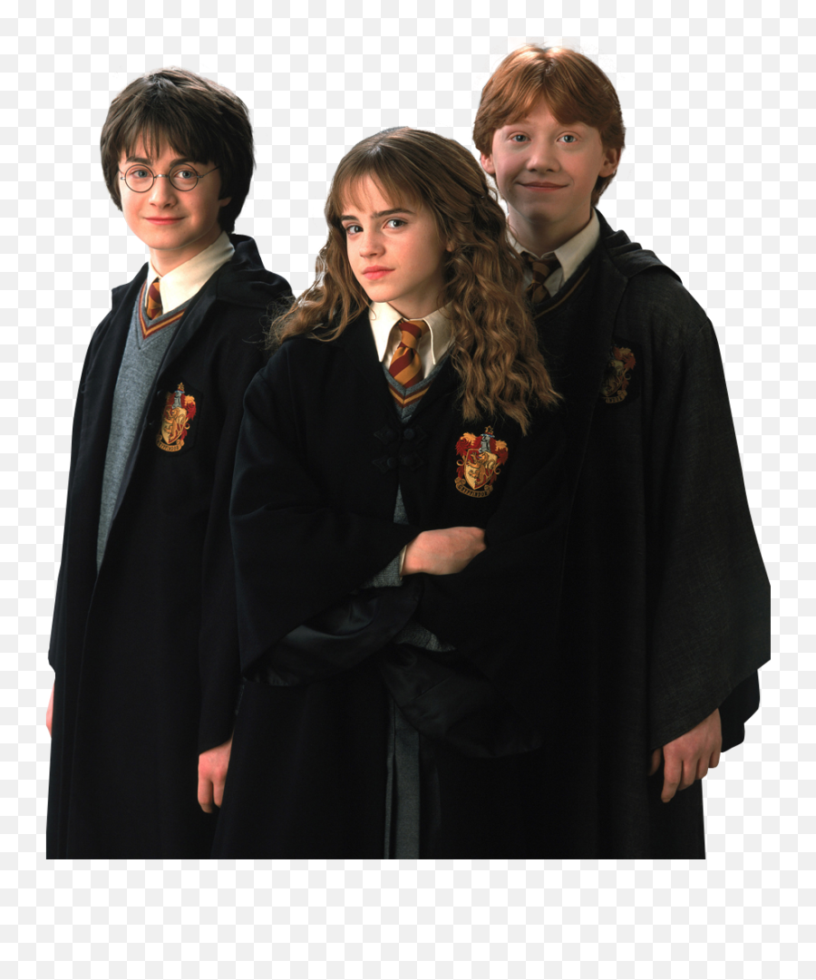 Harry Potter Png Hd Quality - Ron Weasley Hermione Harry Potter Ginny Emoji,Harry Potter Png