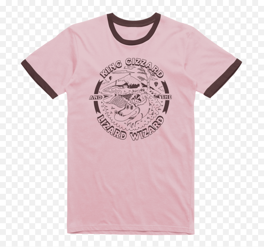 Download Gator Pink Ringer T - 70s Shirt Png Emoji,Tshirt Png