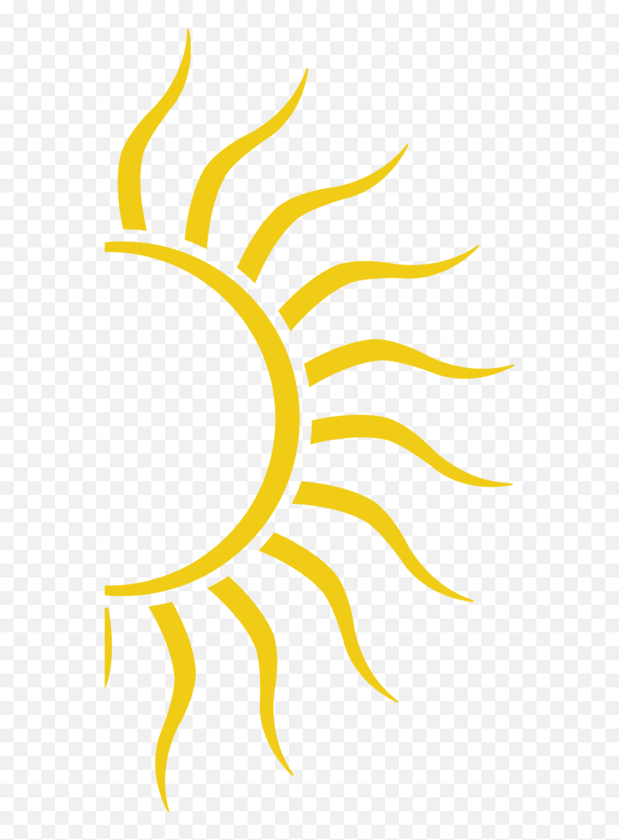 Clipart Sun Half Clipart Sun Half Transparent Free For - Transparent Background Half Sun Emoji,Sun Transparent Background