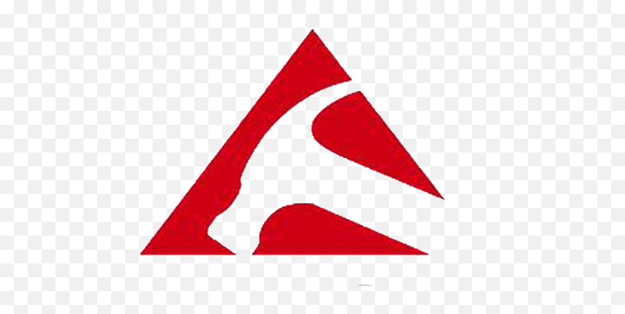 Logo Corporate Identity - Language Emoji,Red Triangle Logo