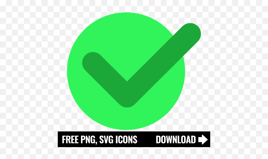 Free Check Mark Icon Symbol Download In Png Svg Format - Language Emoji,Green Check Mark Png