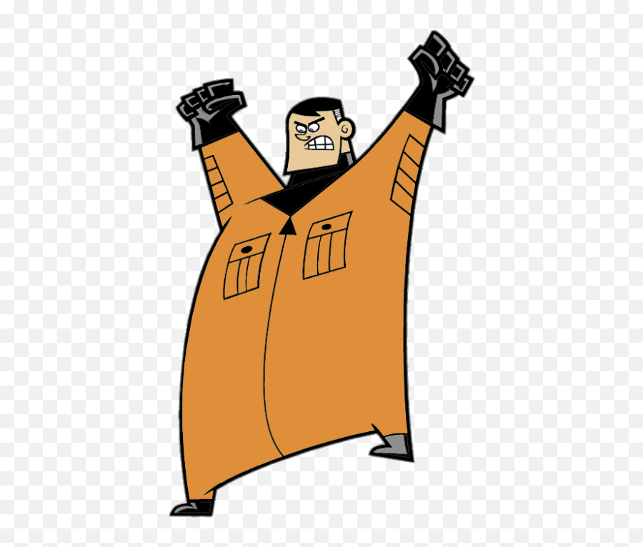 Check Out This Transparent Danny Phantoms Strong Dad Jack - Danny Phantom Dad Emoji,Strong Clipart