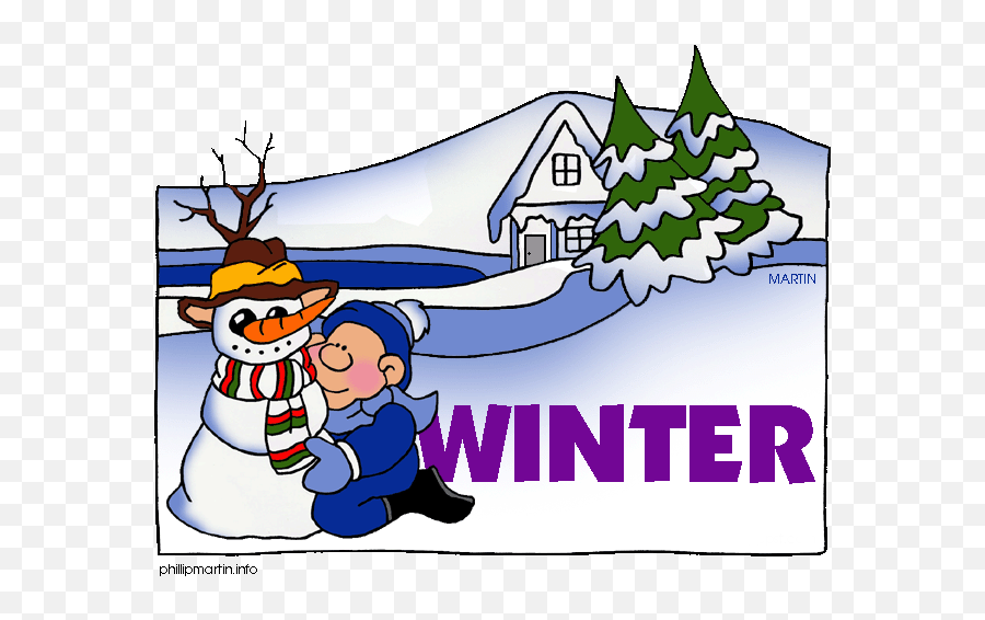 Free Winter School Cliparts Download - Clipart Image Of Winter Season Emoji,Winter Clipart
