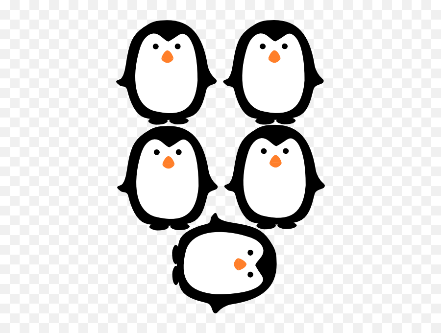 Penguin Birthday Party Penguin Party - Printable Penguin Clipart Emoji,Clipart Penquin