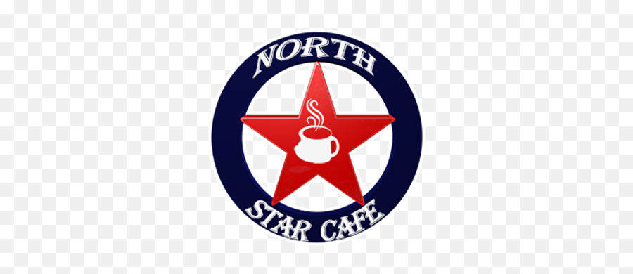 North Star Cafe - Salad Bar Juice Bar Coffee Shop And More Language Emoji,Restaurant Logo With A Star