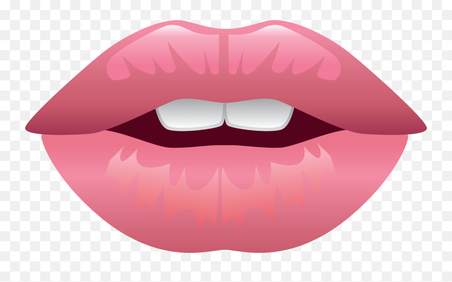 Red Kiss Lips Transparent Png - Stickpng Labios De Mujer Png Emoji,Red Lips Clipart