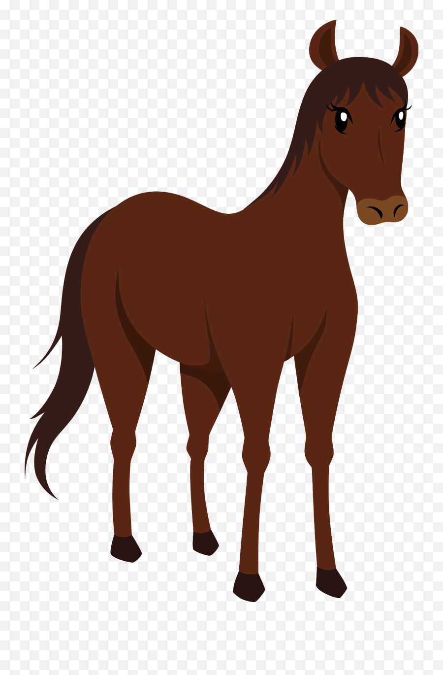 Horse Clipart Free Download Transparent Png Creazilla Emoji,Farm Animals Clipart