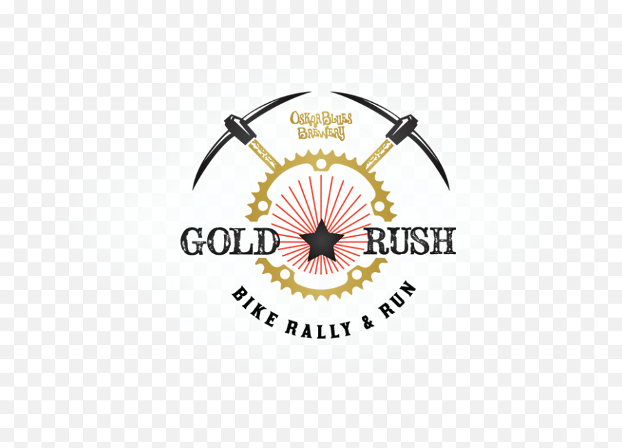Oskar Blues Gold Rush Bike Rally And Run U2013 303endurance Emoji,Gold Rush Logo