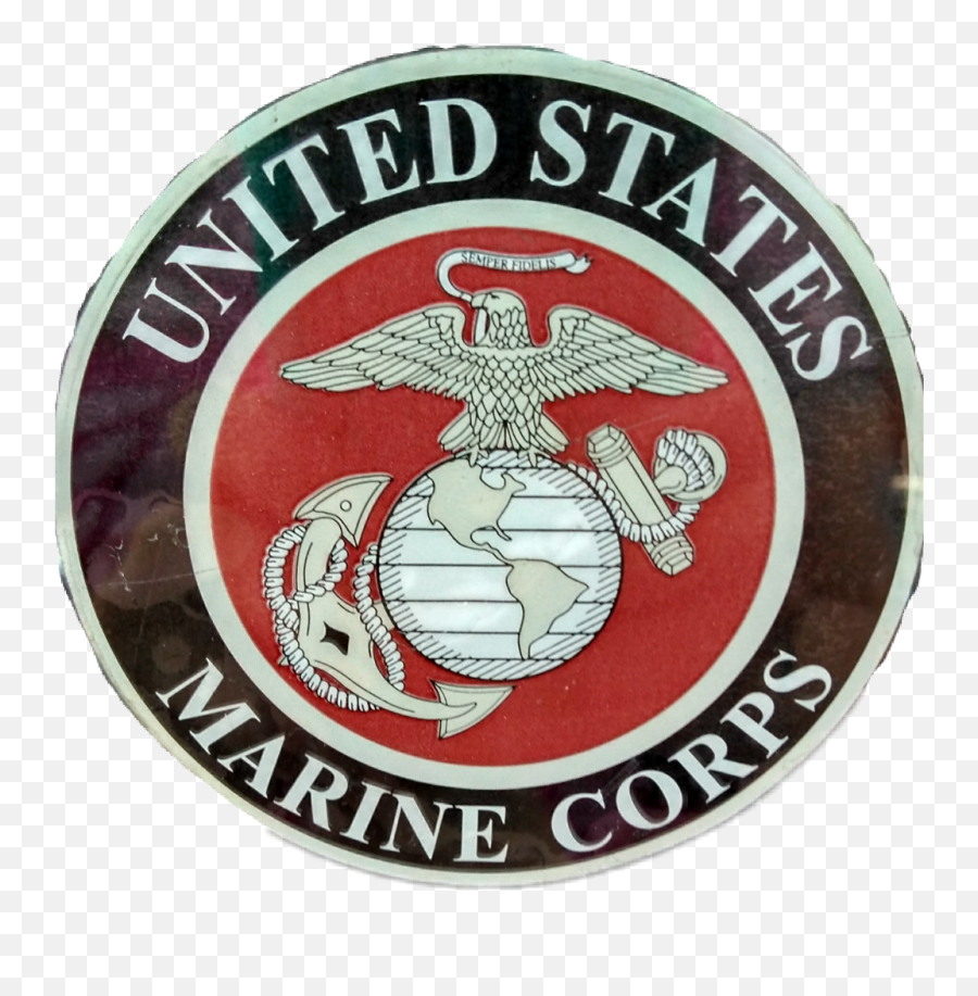 Download Usmc Sticker - Marine Corps Emblem Png Image With Emoji,Usmc Logo Images