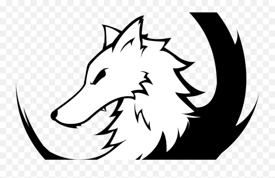 Alpha Wolf Logo Clipart - Alpha Wolf Png Emoji,Wolf Logo