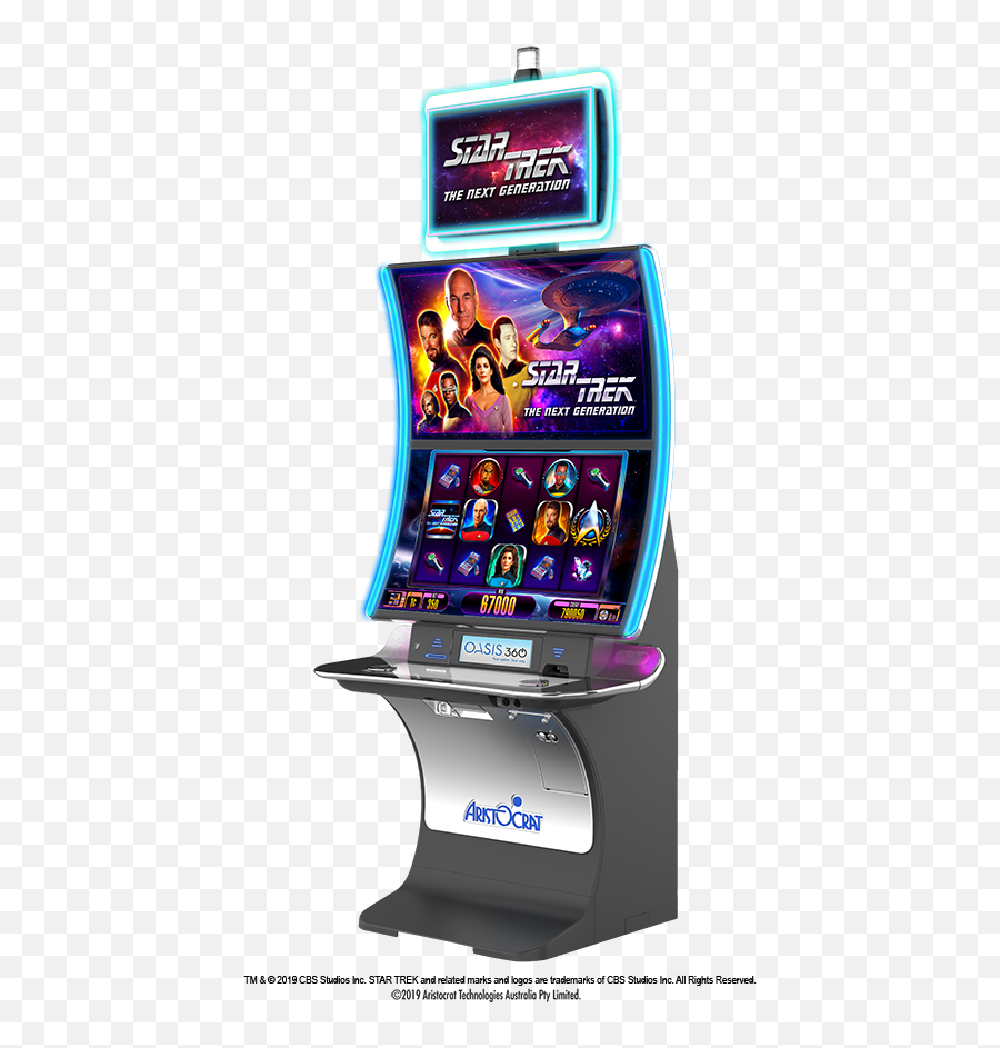 Slot Game Launches At M Resort Spa - Edge Aristocract Emoji,Cbs Star Trek Logo