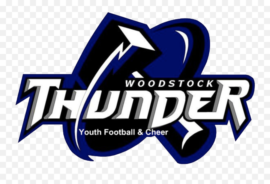 Woodstock Thunder Youth Football U0026 Cheer - Woodstock Thunder Emoji,Thunder Logo