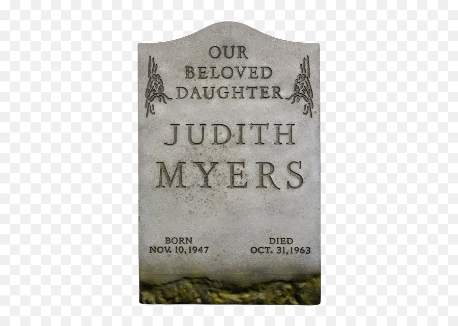 Trick Or Treat Studios Unveils Officially Licensed Halloween - Judith Meyers Tombstone Eps Emoji,Tombstone Png