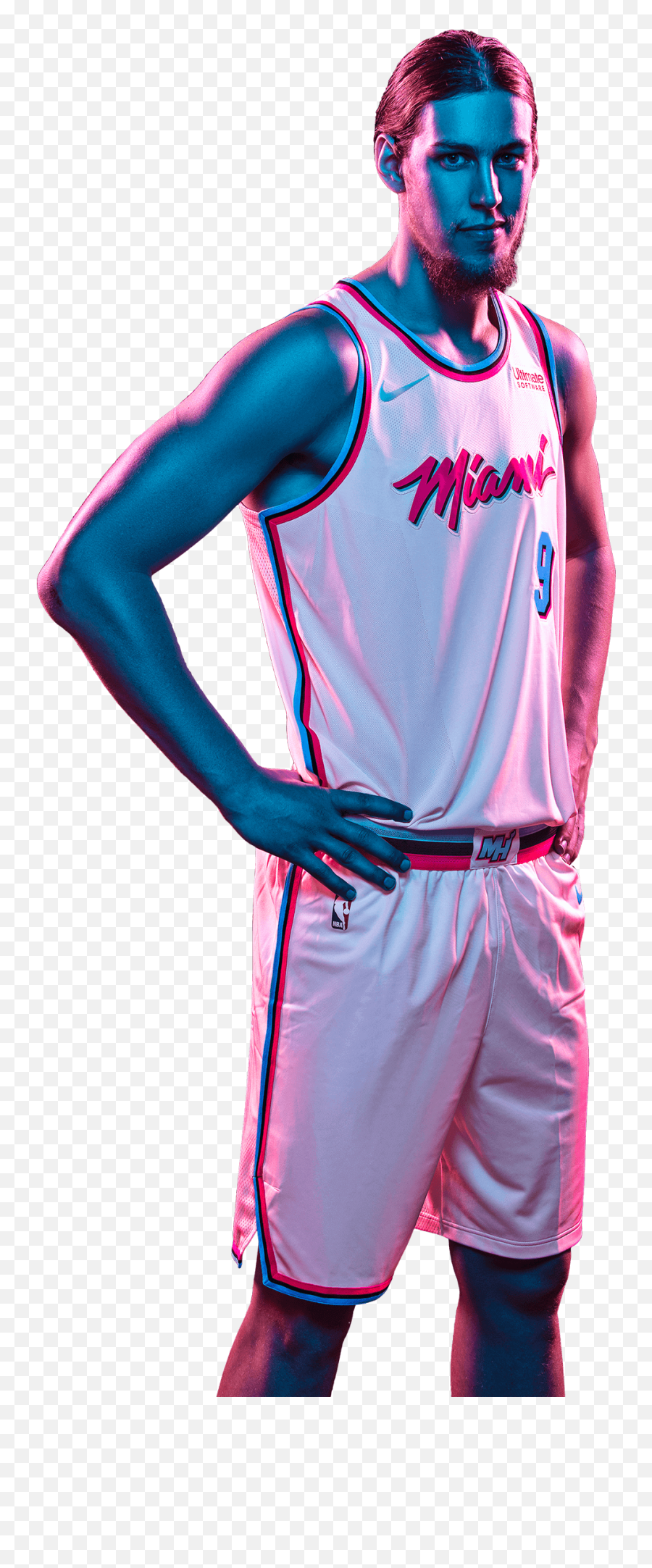 Vice Uniform Kelly Olynyk Kelly Olynyk Uniform Miami Heat - For Basketball Emoji,Miami Heat Vice Logo