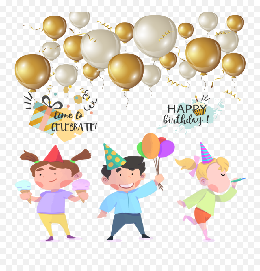 Happy Birthday Png Image Clipart - Full Size Clipart Happy Birthday Celebrations Cartoon Png Emoji,Happy Birthday Png