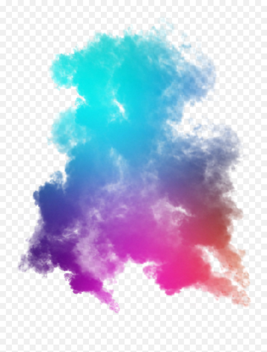 Colored Smoke Fog Mist Sticker - Colourful Smoke Background Png Emoji,Colored Smoke Png