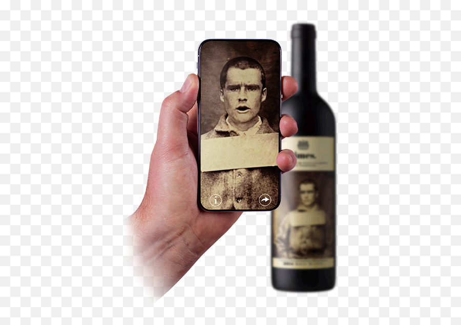 Augmented Reality Living Wine Labels - 19 Crimes Red Blend Wine Emoji,Wine Logos