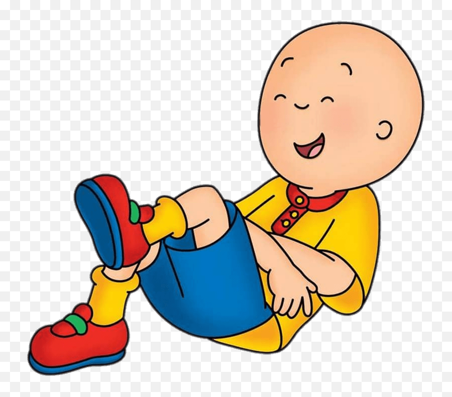Caillou Laughing Out Loud Transparent Png - Stickpng Caillou Laughing Emoji,Laughing Png