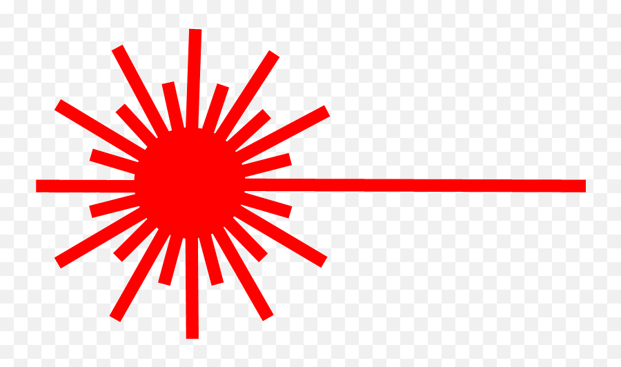 Red Laser Png Hd - Red Laser Symbol Emoji,Red Laser Png