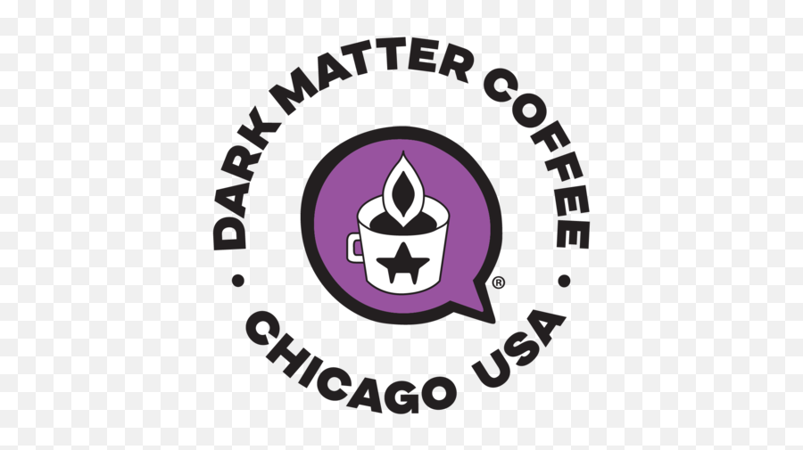 Dark Matter Coffee - Language Emoji,Coffee Logo