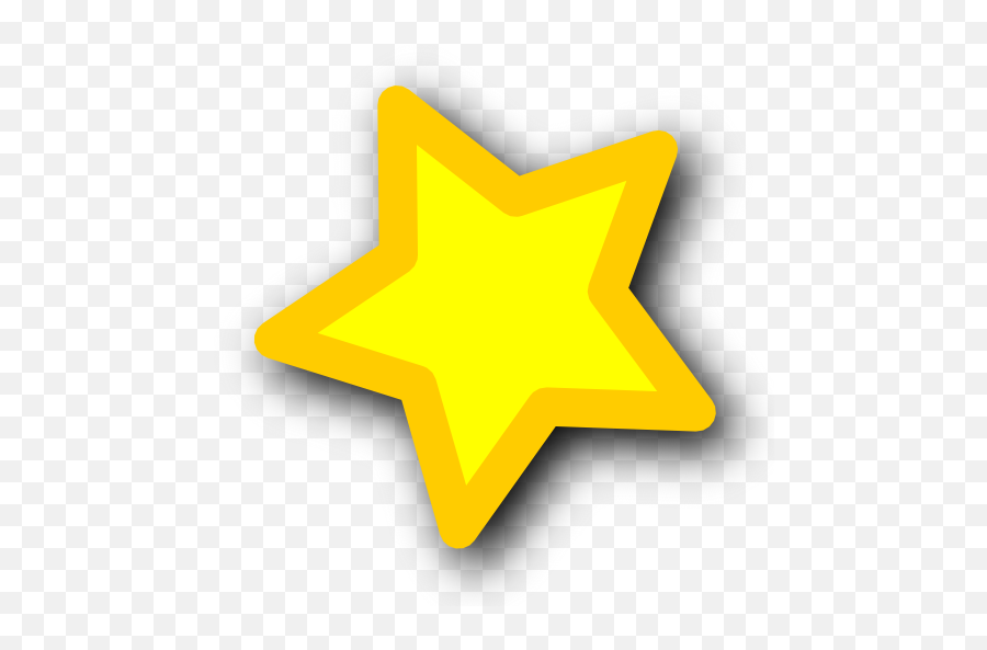 Yellow Star Icon Png Transparent - Yellow Star Transparent Icon Emoji,Yellow Star Png