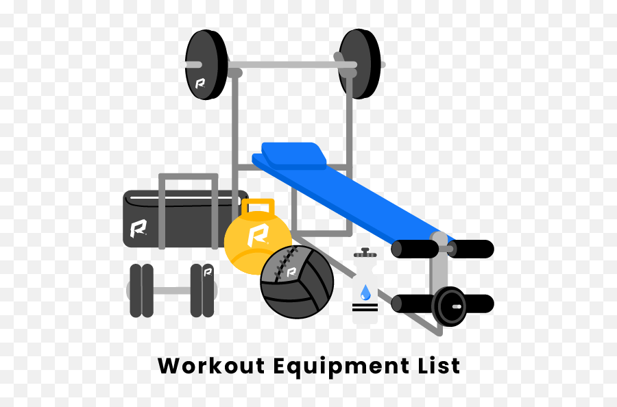 Workout Equipment List - Equipment For Weightlifting List Emoji,Treadmill Clipart