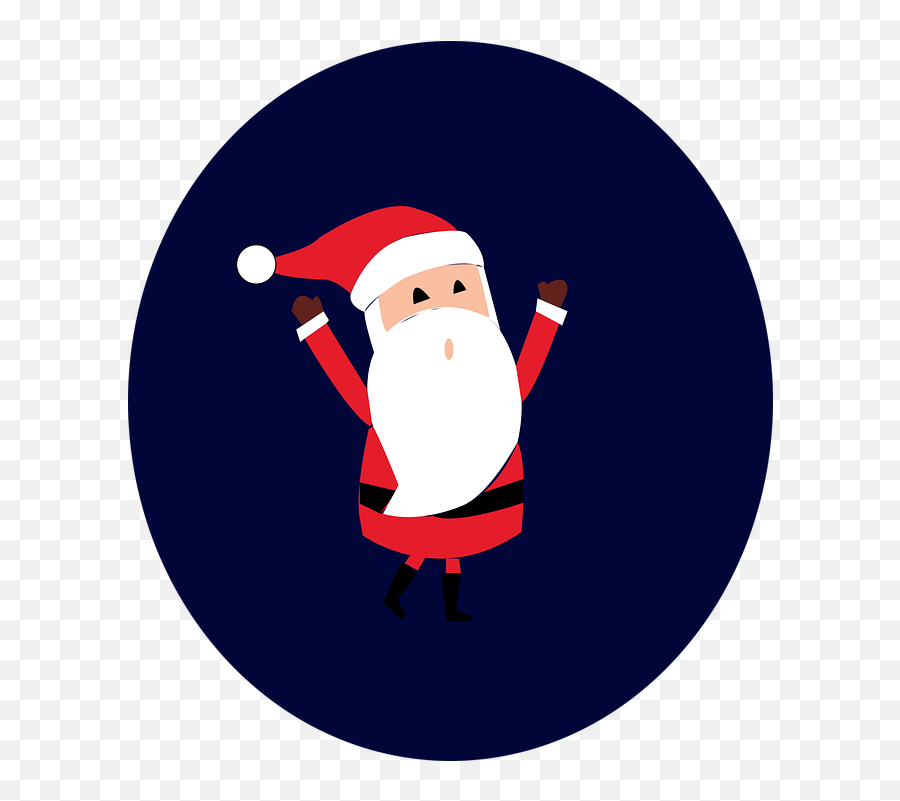 Santa Claus Christmas Decoration - Free Vector Graphic On Santa Claus Emoji,Christmas Decor Png