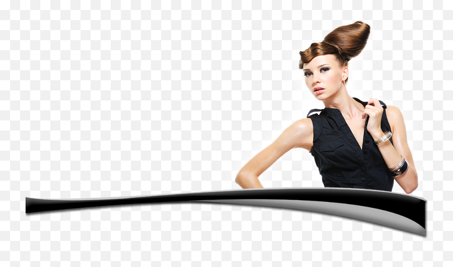 Download Hair Models Application - Model Salon Png Full Art Hair Salon Emoji,Hair Model Png